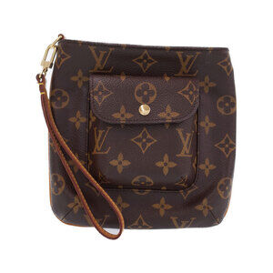 Louis Vuitton Monogram Leather Brown Partition Shoulder Bag